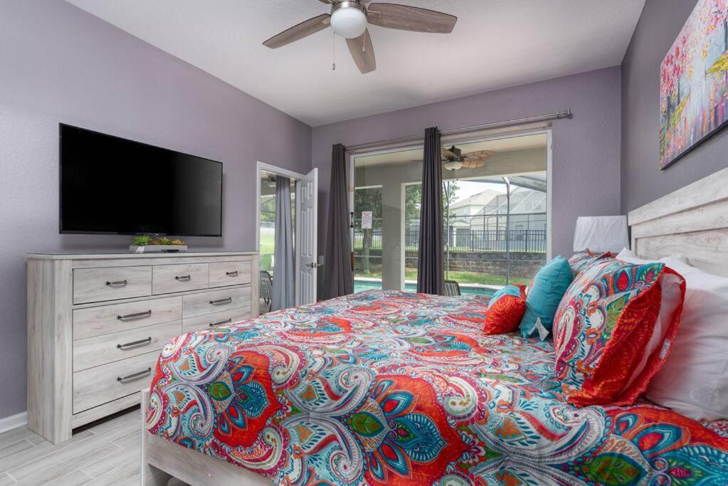 Spacious 4Br Home Themed Rooms, Pool, Near Disney Orlando Exterior photo